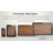 Wall-Mounted Wood Bathroom Vanity
