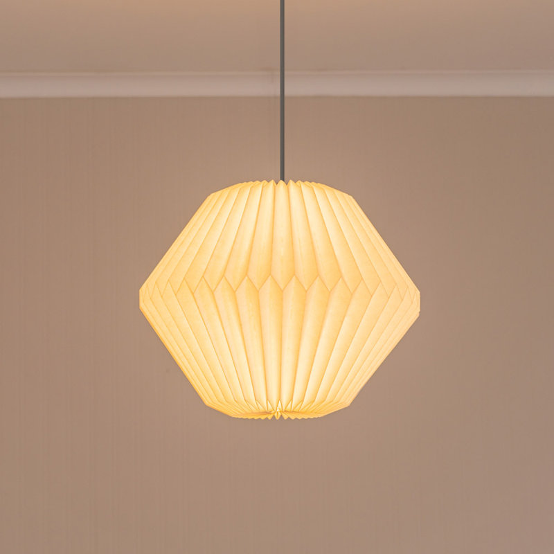 29cm H Paper Empire Pendant Shade ( Slip-On ) in White
