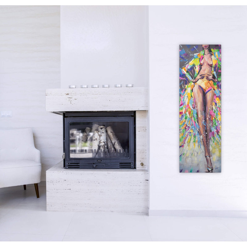 Hand -painted acrylic painting, Seductive Venus