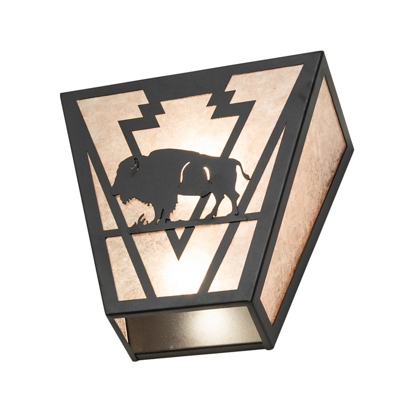 2 - Light Flush Mounted Sconce