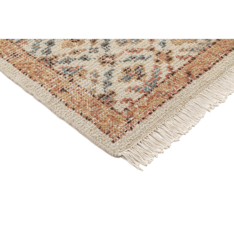Birch Lane™ Hand Knotted Wool Trellis Rug, Rectangle 2' x 3'