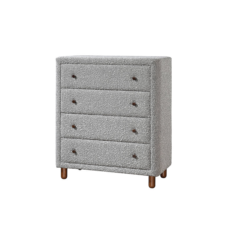 Commode rembourrée 4 tiroirs