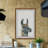 « llama timeless », reproduction d’impression encadrée-26400918