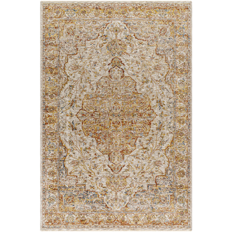 Oriental Indoor Rug, Round 6'7"