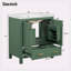 Meuble-lavabo vert 30 po avec lavabo simple