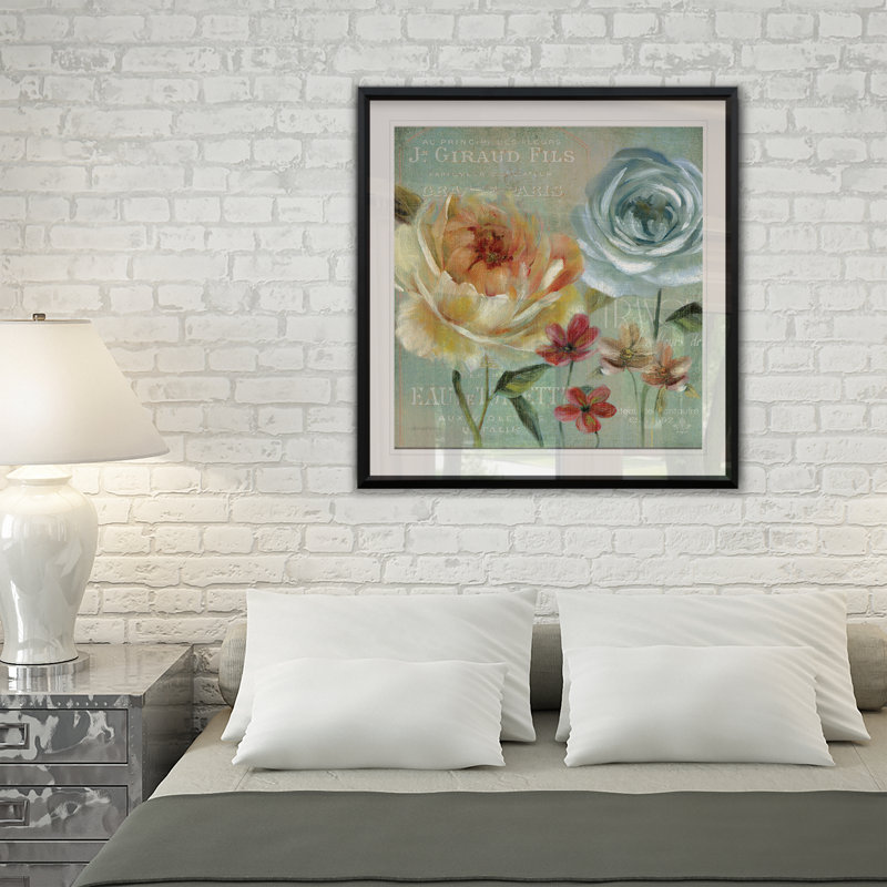 Le Jardin De Paris I - reproduction de cadre photo, H 30,5 po x l 30,5 po x P 1,5 po