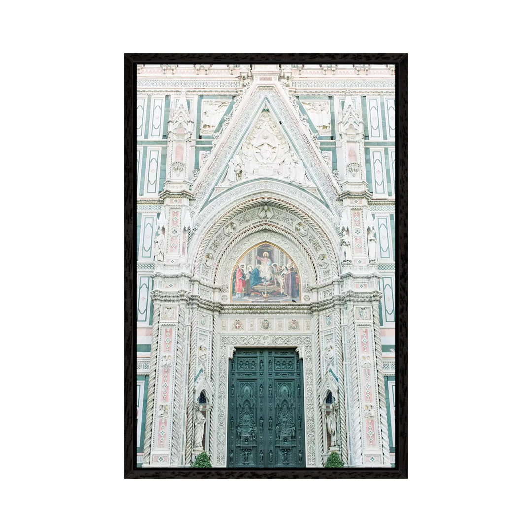 Duomo Cathedral Details, Florence, Italy - Print on Canvas