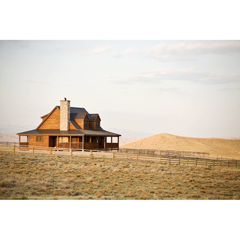 Avdie Ranch House In Midwest par Alptraum, L 12 po x H 8 po