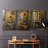 Floral Study  Series  CLXIX  -Premium Gallery Wrapped Canvas Set -Ready to Hang-780046703