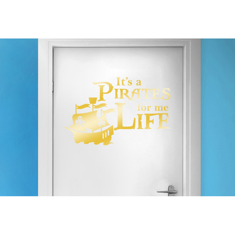 Wall Decal, Shiny Gold