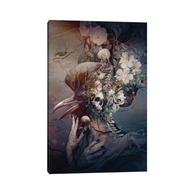 Raven Iii by Riza Peker - Wrapped Canvas Gallery-Wrapped Canvas Giclée