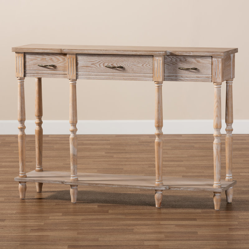 Console Table, Natural