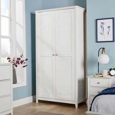 Citronelle 2 Door Manufactured Wood Wardrobe