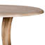 Table de salle à manger ronde Ellon, bois naturel 54 po, base tulipe-1248075367