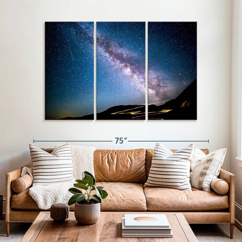 Oberle Beautiful Night Sky, 42" H x 65" W