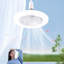 Ventilateur de plafond avec lumières à profil bas fermé avec ventilateur