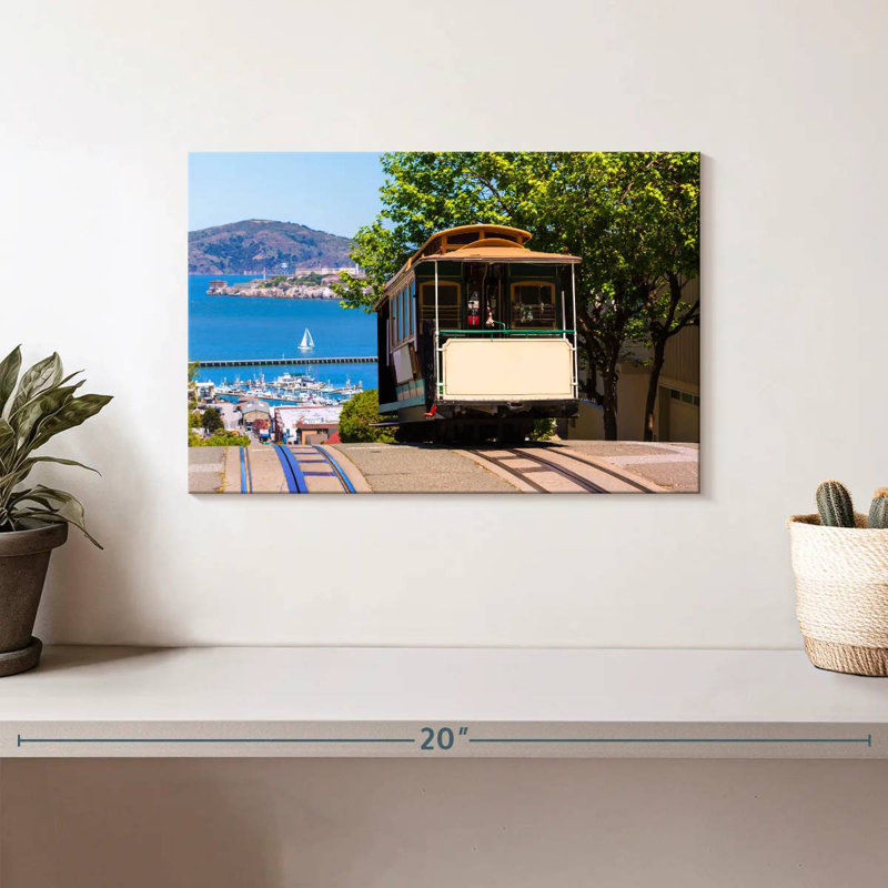 Mehar SF Cable Car, 8" H x 12" W