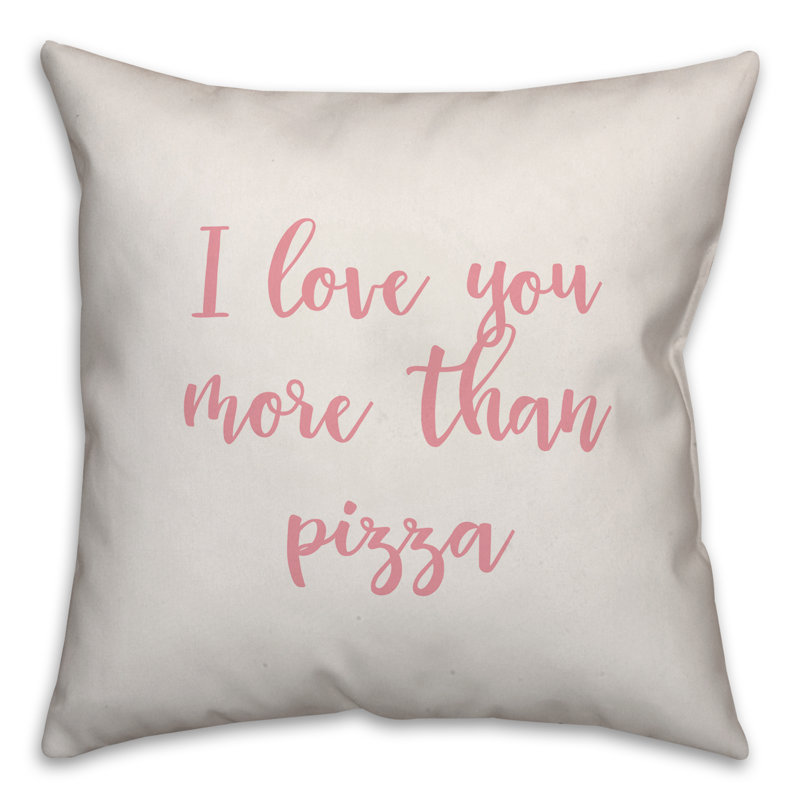 Solid Colour Throw Pillow, Throw Pillow, White/Pink