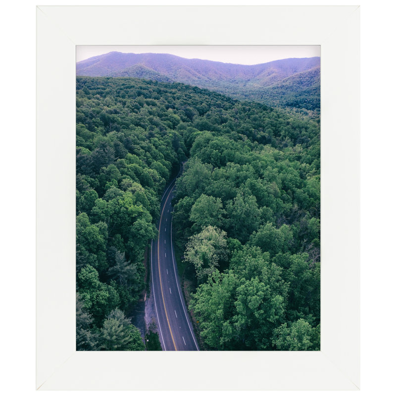 Cadre photo simple Veasey, Blanc, Rectangulaire, L 14 po x H 18 po
