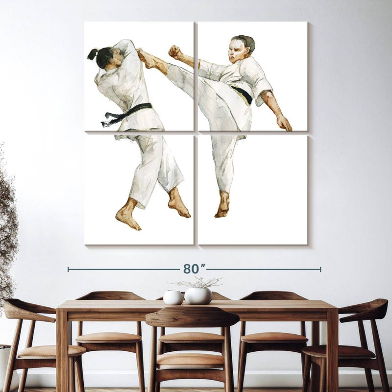 Sireci Karate, 74" H x 74" W