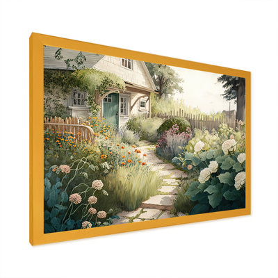 Fresh Garden at the Country III - Print on Canvas