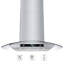 30 po Hotte de cuisine murale 900 pi³ / min en acier inoxydable avec verre trempé, contrôle des mouvements ACL, garantie de 10 ans-129482432