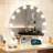 Abida Round Floor Mirror