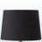 Hanne Metal Table Lamp in Gray Resin and Black Shade, 24.83'' H X 13.85'' W X 13.85'' D