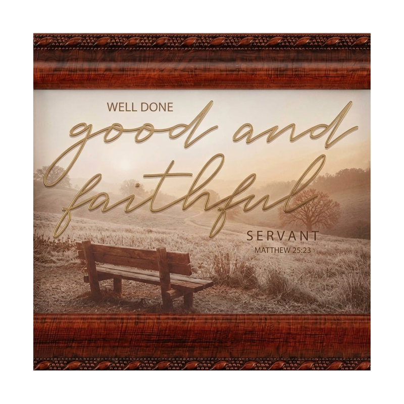 Music Box Well Done Good & Faithful