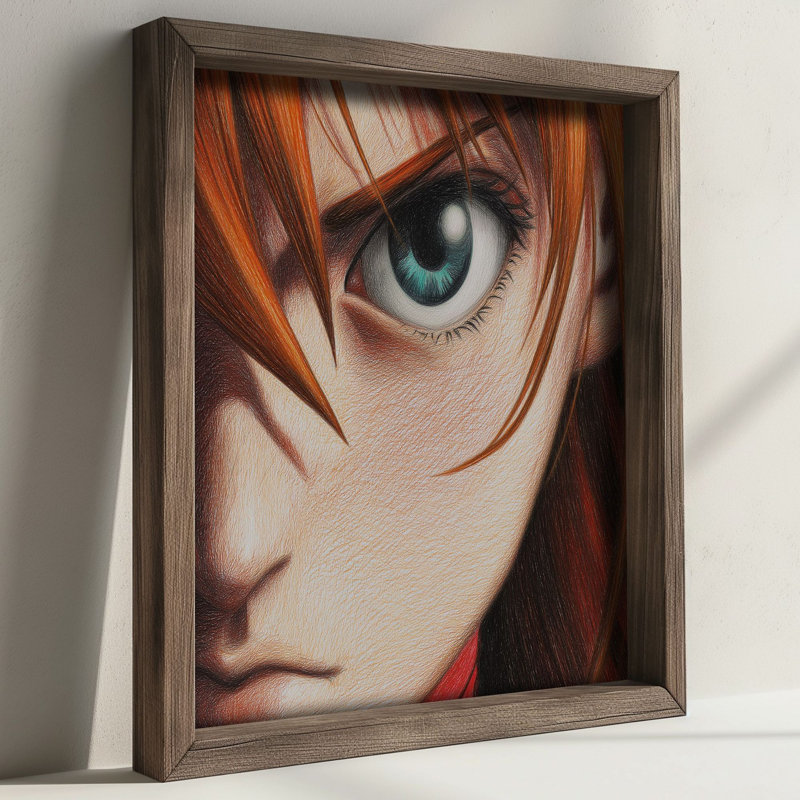 Peinture décorative en panneau de fibres à densité moyenne, H 27,56 po x l 27,56 po