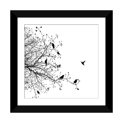 «Birds I», impression sur toile