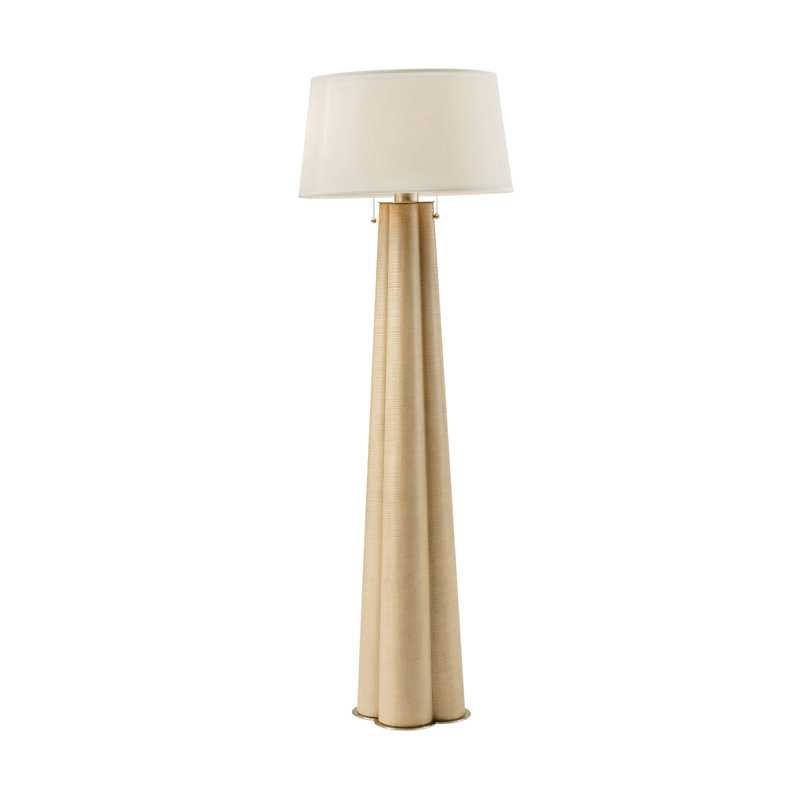 Origins 67'' Traditional Floor Lamp, Sesame