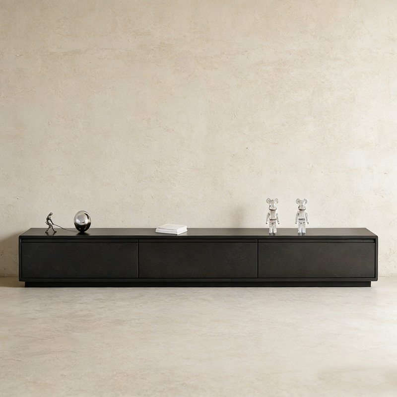 Meuble télé haut de gamme italien, 9.84" H x 63" W x 11.81" D