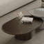 Table basse ovale minimaliste de style italien