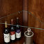Vitrines en bois massif noisette + verre