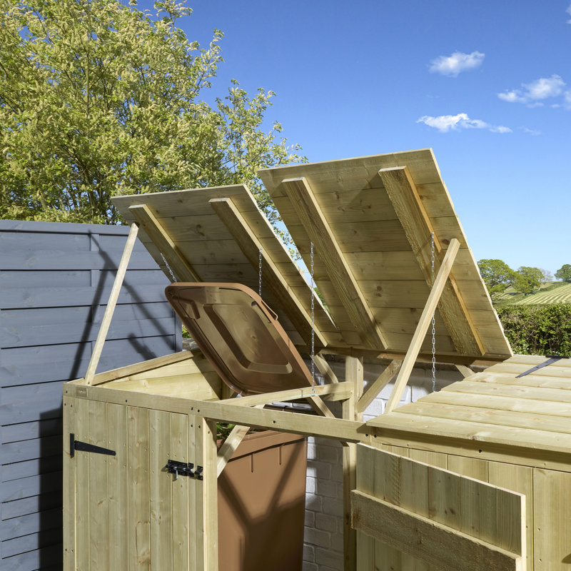 Wooden Bin Store