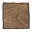 Sous-verres en bois de manguier (ensemble de 4) - Sous-verres rustiques à bord naturel pour table basse, table de salle à manger et utilisation quotidienne