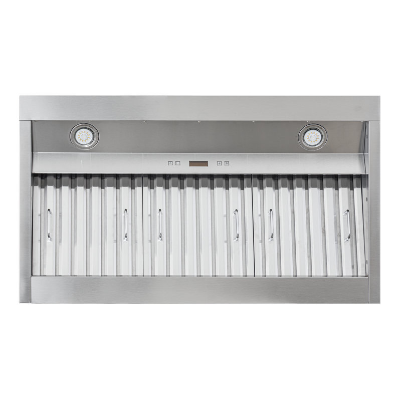 Insert de hotte de cuisine professionnelle PROLINE de 28 pouces (pour les hottes de cuisine de 30 pouces), 1000 pi³ / min