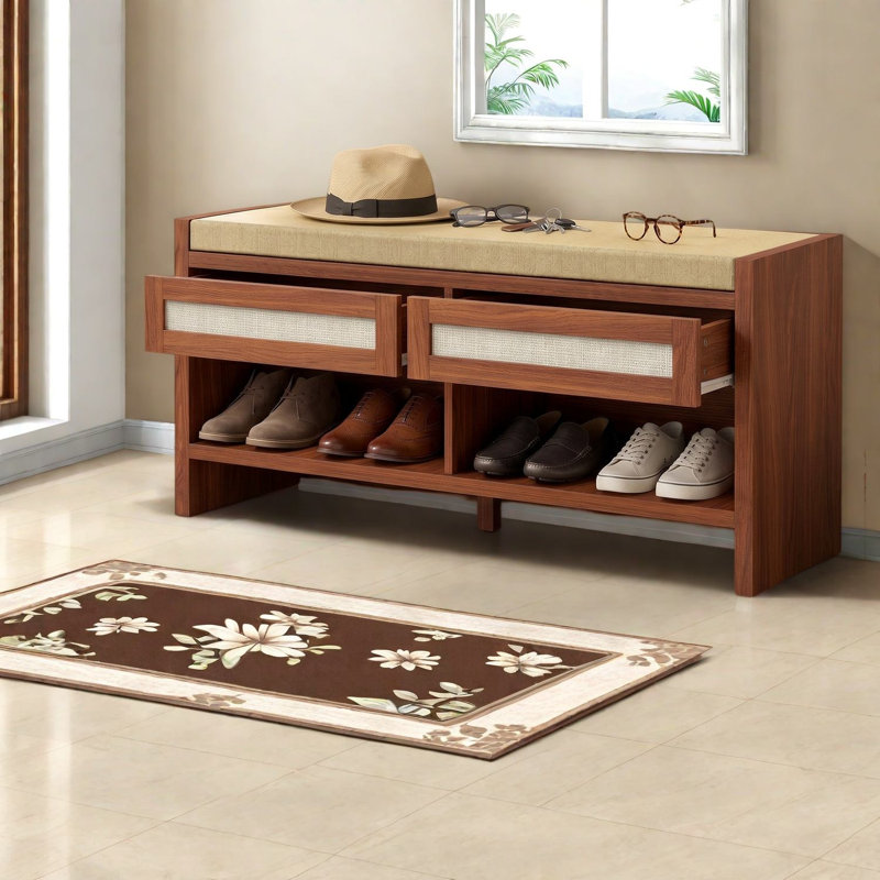 4 - Pair Shoe Storage Bench