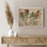 "Fleurs, art floral botanique rustique, affiches encadrées, petit art mural de salle de bain"