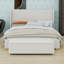 Ensemble de lit plateforme avec banc de rangement, tête de lit à oreilles et pouf de bout de lit-1248411279-1248411313