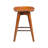 Oz Swivel Solid Wood Counter Stool with Solid Wood Frame