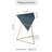 Modern Geometric End Table-1539007398