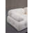 Modern 3-Seat Sofa, White, 114.2 x 37.4 x 29.5 inches | Durable Beech Wood & Chipboard Frame, Soft 100% Polyester Fabric | 28 DNS Soft Grey Foam & 24 DNS Feather Fill | Stylish Black Plastic Legs, Perfect for Living Room-1741178990