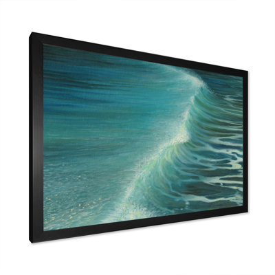 «Sumer Blue Sea Foam», reproduction sur toile