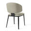  Chaises de salle à manger modernes en similicuir avec pieds en métal et chaises rembourrées ergonomiques (ensemble de 4)-126696861