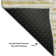Premium Machine Washable Prisco Gold Rug