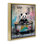 «Graffiti Bathing Panda», art mural encadré flottant par Lazar Studio