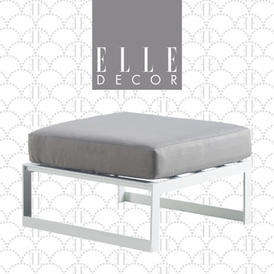 Mirabelle Elle Decor Mirabelle Outdoor Ottoman