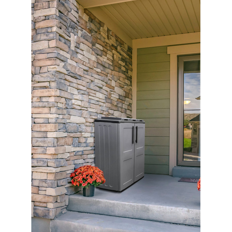 Plastic 2 - Door Rectangle Accent Cabinet